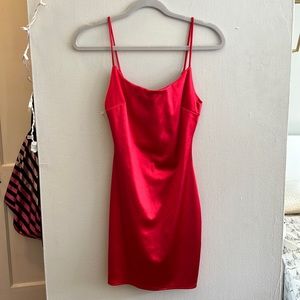 Worn once red cocktail dress